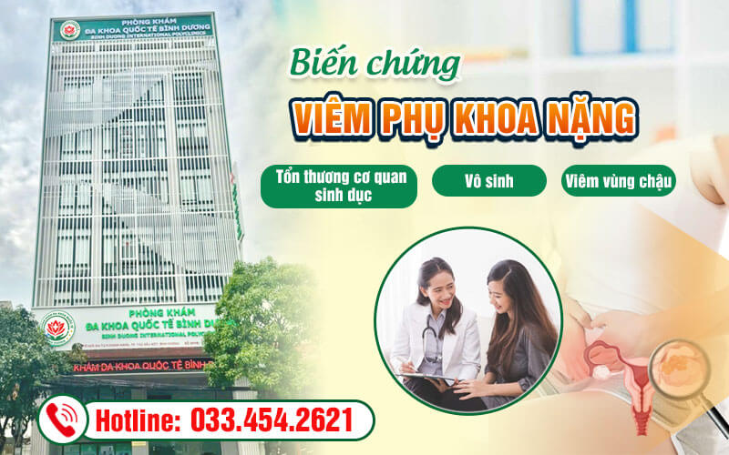 Biến chứng viêm phụ khoa nặng có thể gây vô sinh nữ