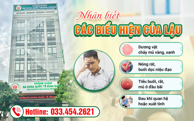 Nhận biết các biểu hiện của lậu