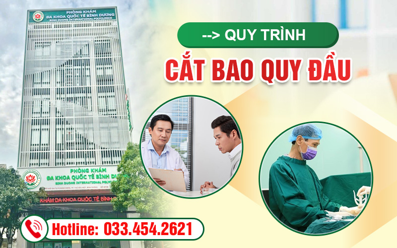 Thăm khám lâm sàng trước khi cắt bao quy đầu