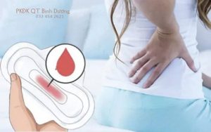 Ra máu báo thai là dấu hiệu mang thai khi kinh nguyệt không đều