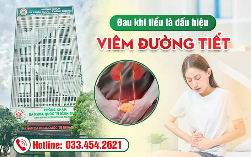 Đau khi tiểu là dấu hiệu viêm đường tiết niệu phổ biến nhất