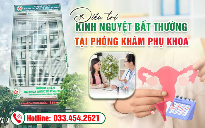 Thăm khám kinh nguyệt bất thường tại phòng khám phụ khoa