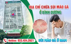 Địa chỉ chữa sùi mào gà tốt nhất tại Bình Dương