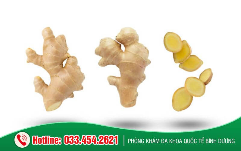 Gừng tươi được sử dụng như một trong những cây thuốc nam chữa yếu sinh lý