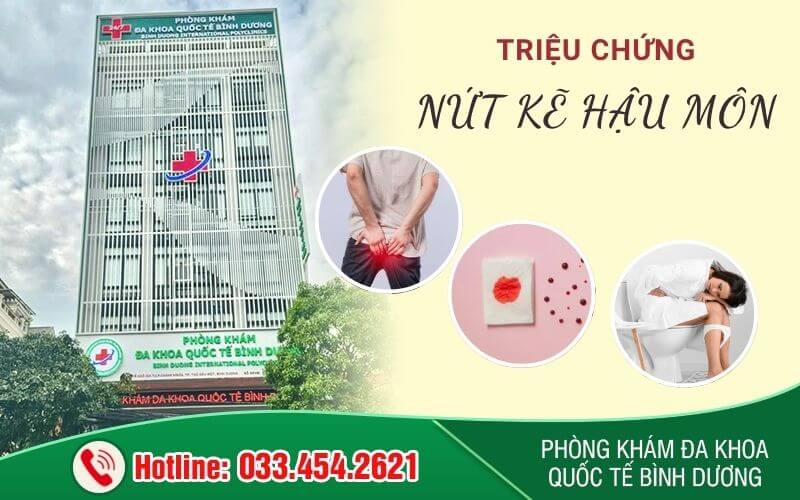 Triệu chứng nứt kẽ hậu môn