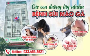 Giải đáp sùi mào gà lây qua đường nào?