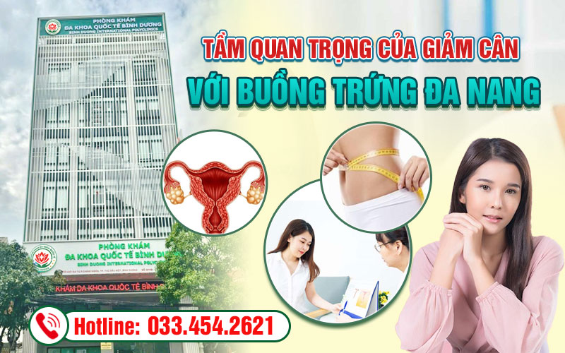 Tầm quan trọng của giảm cân với buồng trứng đa nang
