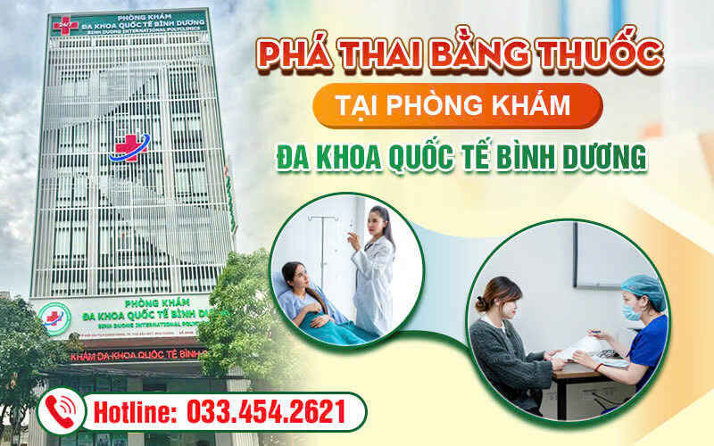 Phá thai bằng thuốc tại Bình Dương
