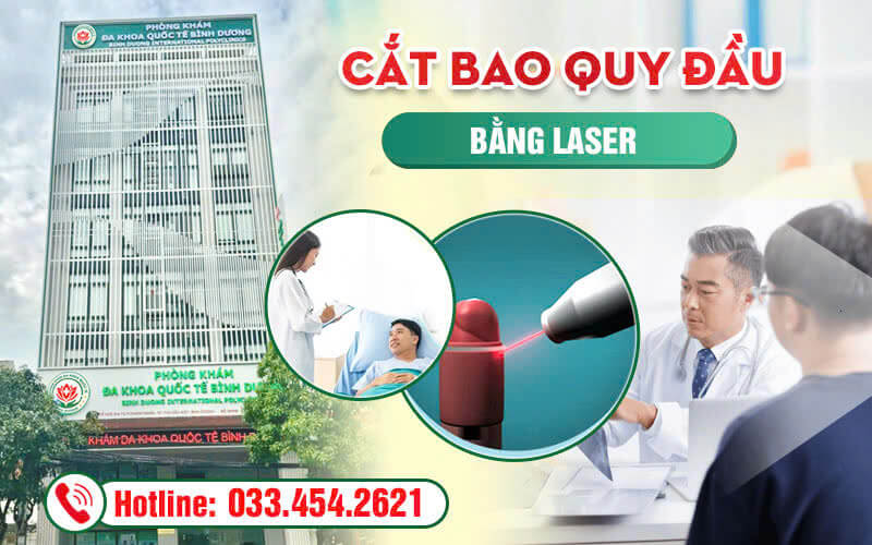 Cách cắt bao quy đầu bằng laser với nhiều ưu điểm